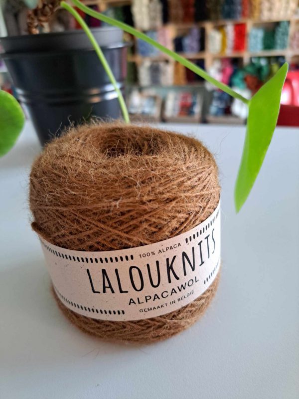 Lalouknits - machinaal gesponnen alpacawol single - Afbeelding 8