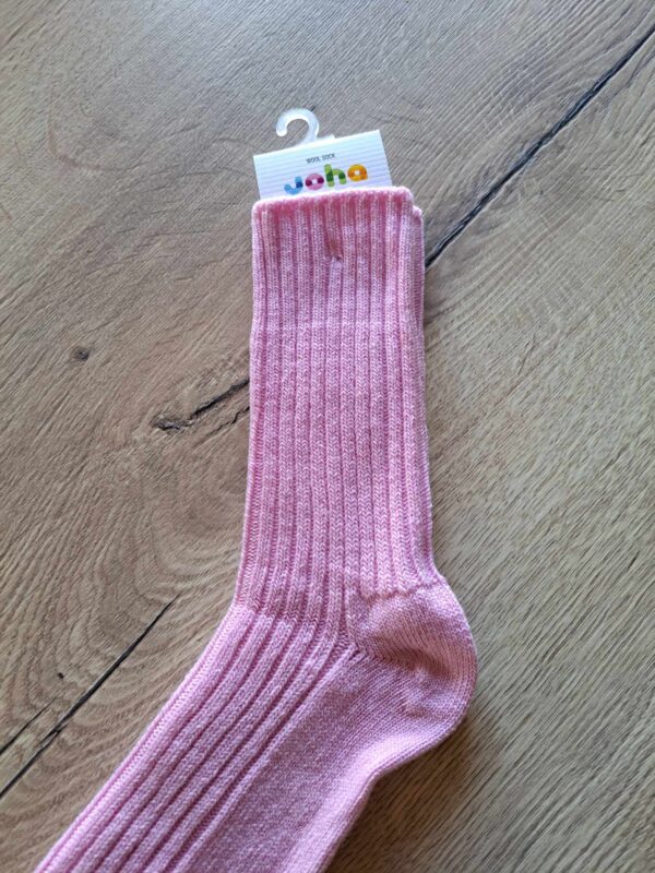 Wollen sokken Roze - Joha - Afbeelding 3
